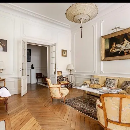 Luxury&exclusive 130sqm Estate 4m Ceilings With Garden View Near Arc De Triomphe&palais Des Congrès * Parigi